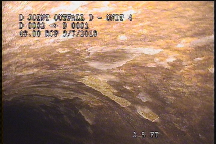 Surface Spalling, from 08 to 04 o'clock, within 8 inches of joint: YES, Start