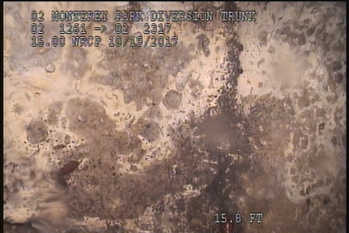 Surface Aggregate Visible Chemical, from 09 to 03 o'clock, within 8 inches of joint: YES, Start - Mag Coat 40-6%