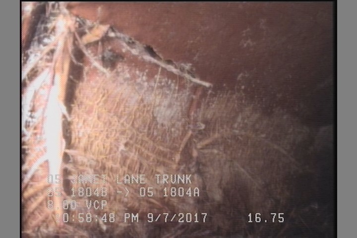 Fracture Circumferential, from 07 to 09 o'clock, within 8 inches of joint: YES