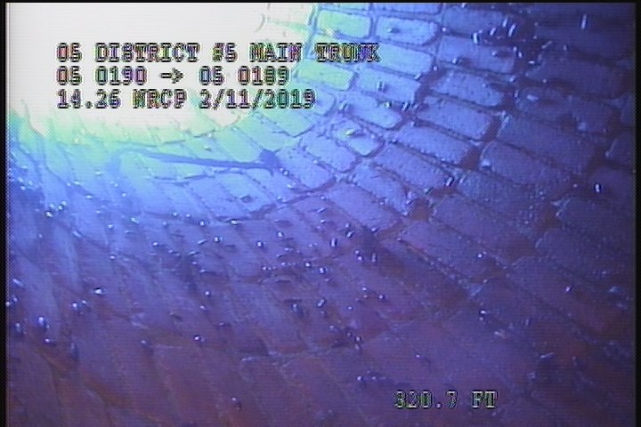 Downstream Manhole, Survey Ends - 10:15AM