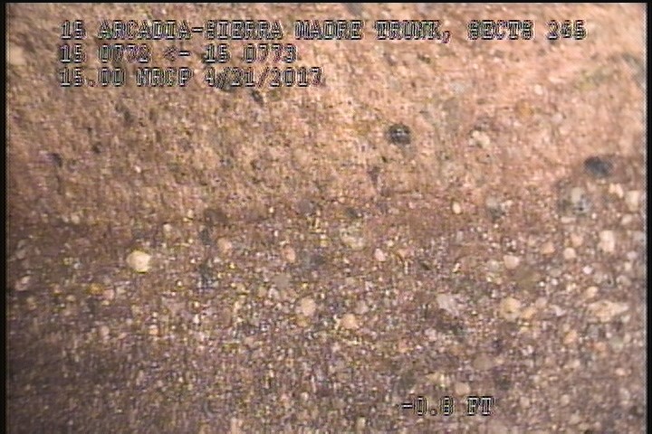 Surface Spalling, from 09 to 03 o'clock, within 8 inches of joint: YES, Start - PEELING CONCRETE SEVERE AGG ATTCHED