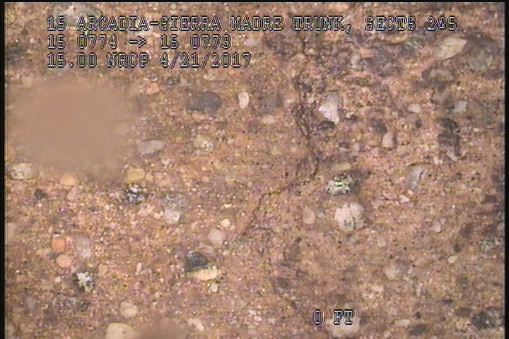 Surface Spalling, from 09 to 03 o'clock, within 8 inches of joint: YES, Start - PEELING CONCRETE SEVERE AGG ATTACHED