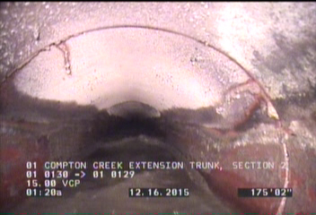 Crack Multiple, from 11 to 03 o'clock, within 8 inches of joint: YES