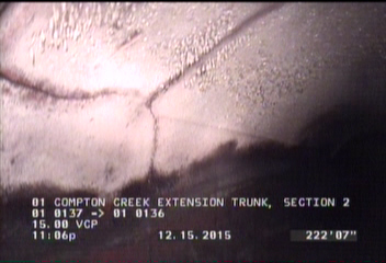Crack Multiple, from 07 to 12 o'clock, within 8 inches of joint: YES