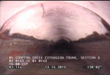 Crack Longitudinal, at 11 o'clock, within 8 inches of joint: YES