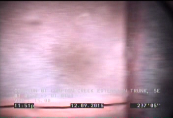 Crack Longitudinal, at 02 o'clock, within 8 inches of joint: YES