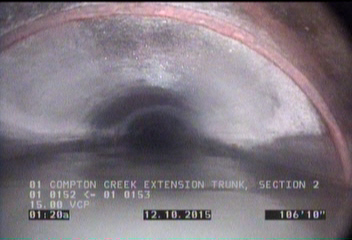 Crack Longitudinal, at 12 o'clock, within 8 inches of joint: YES
