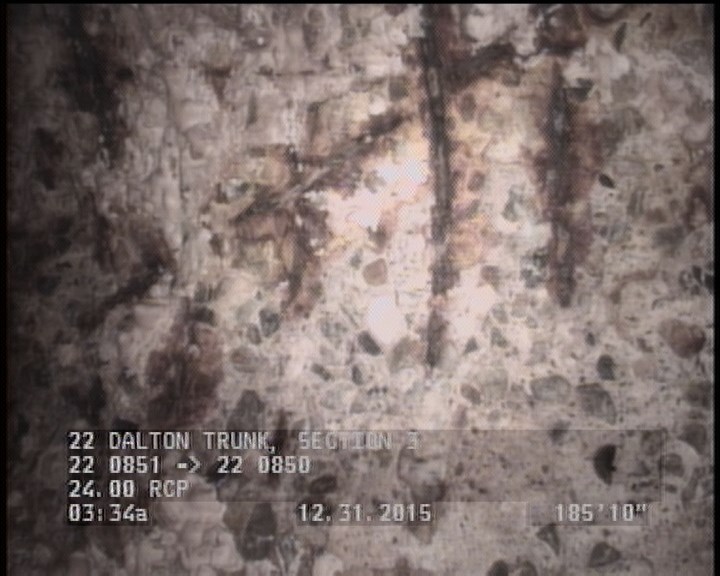 Surface Reinforcement Corroded, from 09 to 11 o'clock, within 8 inches of joint: YES