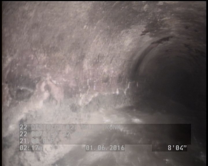 Surface Spalling, from 08 to 04 o'clock, within 8 inches of joint: YES, Start