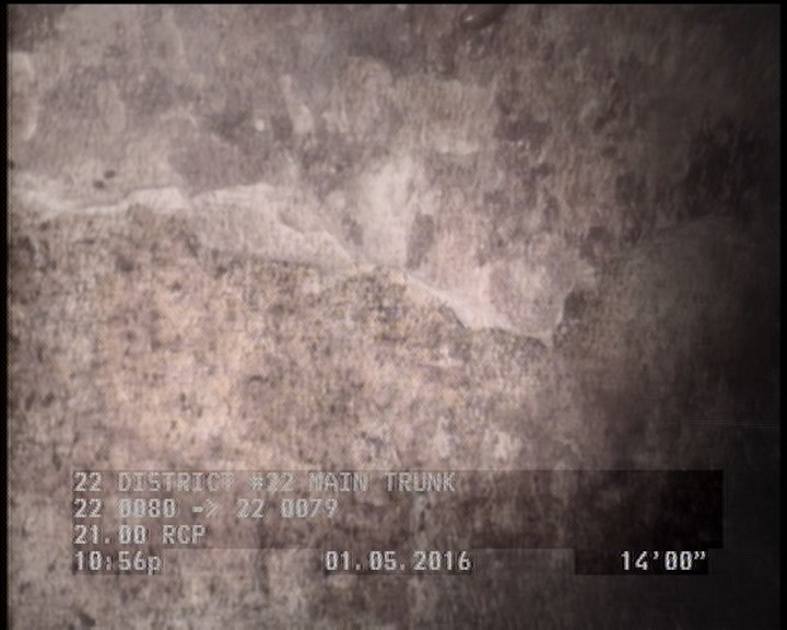 Surface Spalling, from 09 to 03 o'clock, within 8 inches of joint: YES, Start