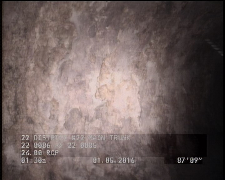 Surface Spalling, from 09 to 03 o'clock, within 8 inches of joint: YES, Start