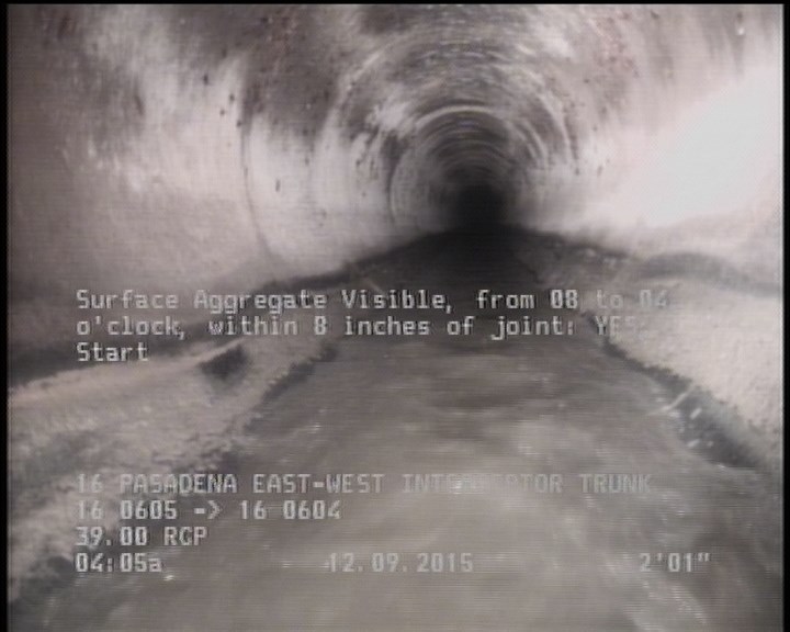 Surface Aggregate Visible, from 08 to 04 o'clock, within 8 inches of joint: YES, Start