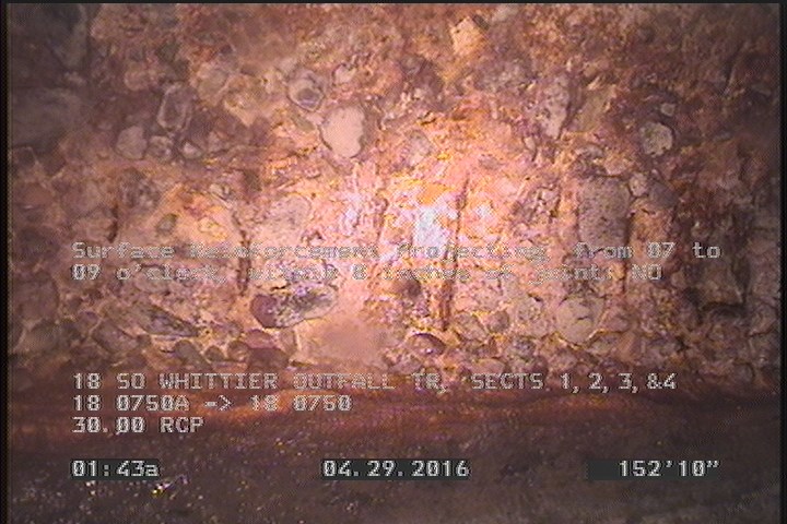 Surface Reinforcement Projecting, from 07 to 09 o'clock, within 8 inches of joint: NO