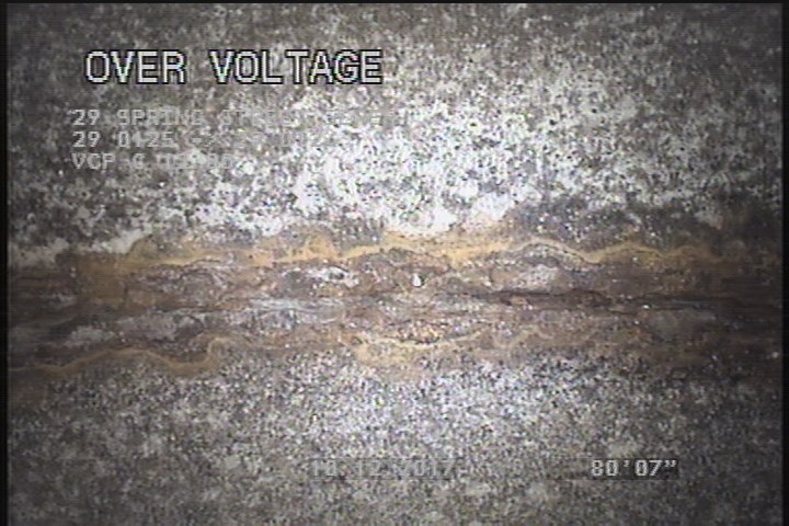 General Observation - JOINTS APPEAR CAST IRON PIPE