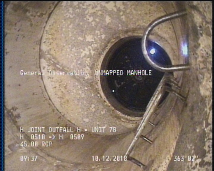General Observation - UNMAPPED MANHOLE