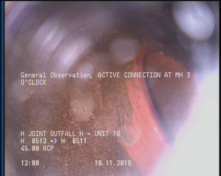 General Observation - ACTIVE CONNECTION AT MH 3 O'CLOCK