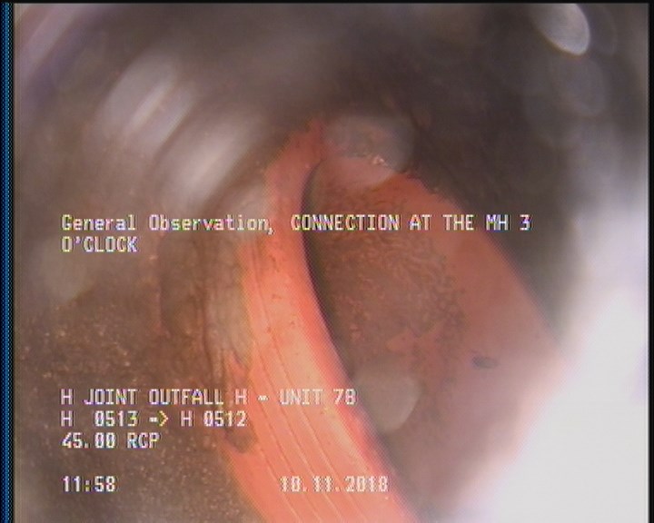 General Observation - CONNECTION AT THE MH 3 O'CLOCK