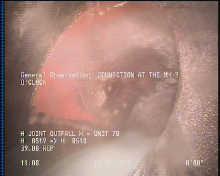 General Observation - CONNECTION AT THE MH 3 O'CLOCK