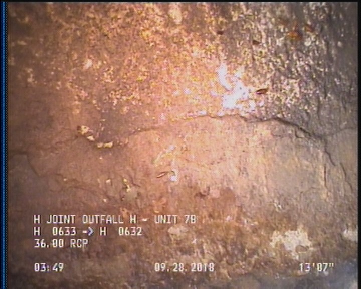 Surface Spalling, from 09 to 03 o'clock, within 8 inches of joint: YES, Start
