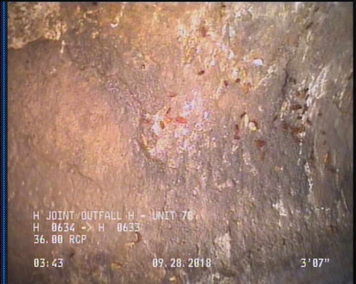 Surface Spalling, from 09 to 03 o'clock, within 8 inches of joint: YES, Start