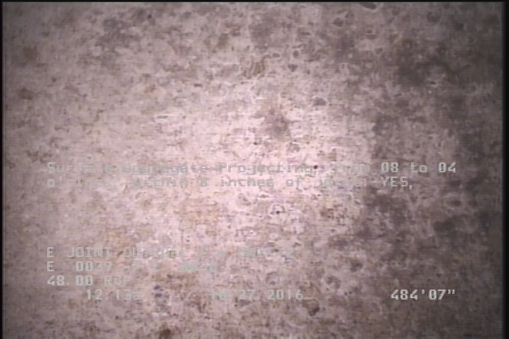 Surface Aggregate Projecting, from 08 to 04 o'clock, within 8 inches of joint: YES, Finish
