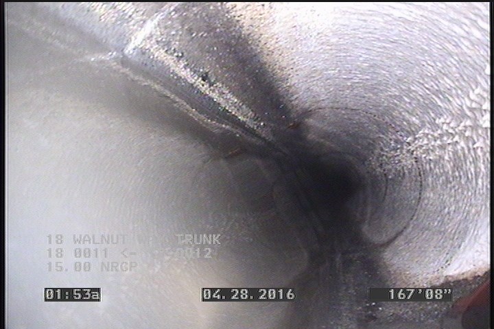 Deposits Settled Other, 10 %of cross sectional area, at 06 o'clock, , within 8 inches of joint: NO