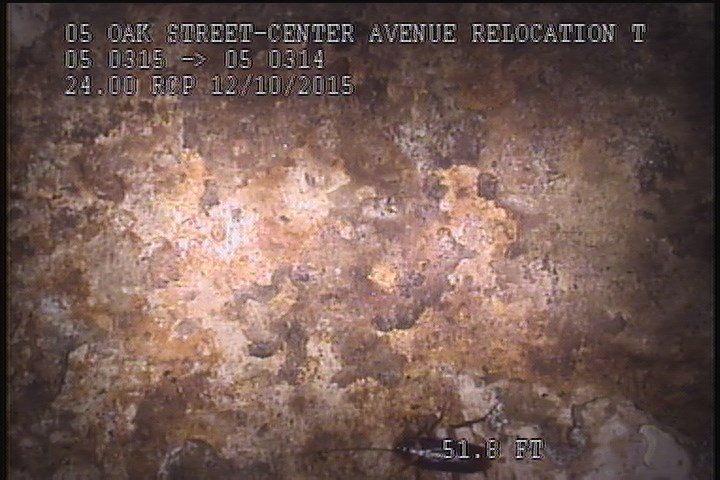 Surface Spalling, from 07 to 05 o'clock, within 8 inches of joint: YES, Start - LAITANCE COAT PEELING BLISTERING UNDER MAG COAT