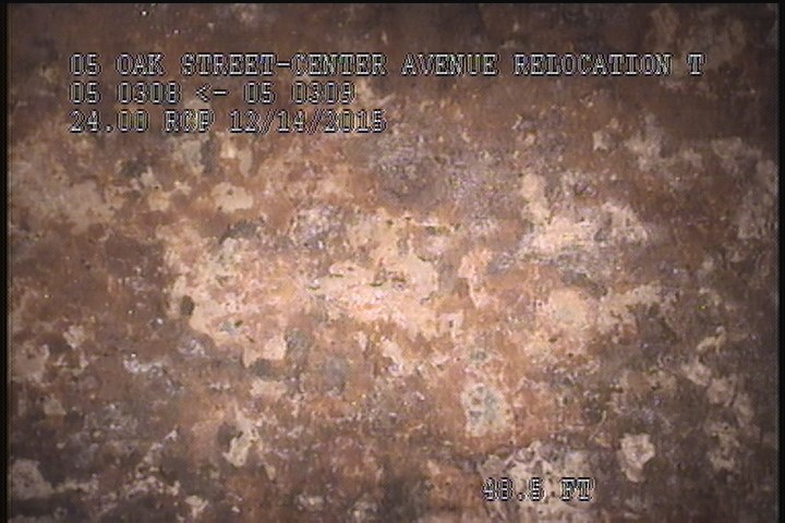 Surface Spalling, from 08 to 04 o'clock, within 8 inches of joint: YES