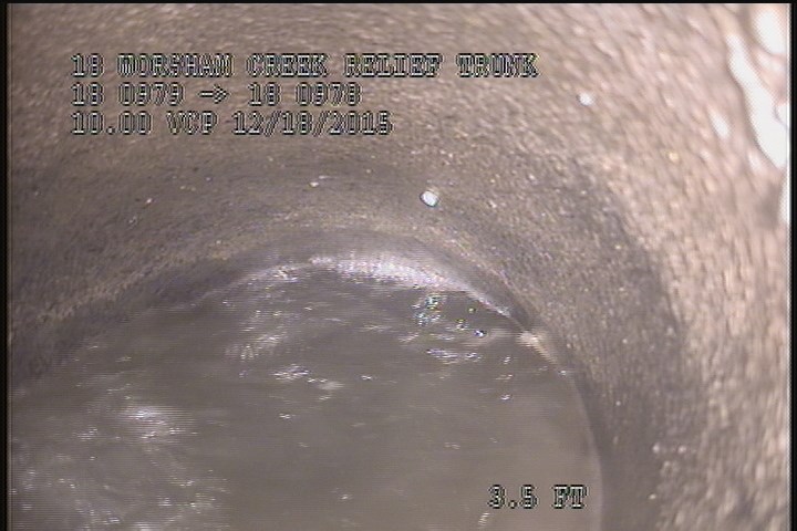 Survey Abandoned - DOWNLEG UPSTREAM SIPHON WEST