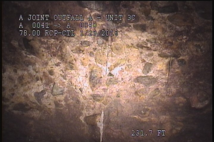 Surface Aggregate Visible, from 12 to 04 o'clock, within 8 inches of joint: NO