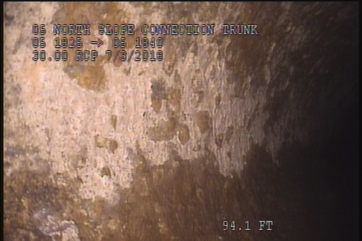 Water Mark, 30 %of cross sectional area