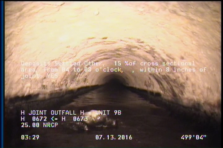 Deposits Settled Other, 15 %of cross sectional area, from 04 to 08 o'clock, , within 8 inches of joint: YES - OTHER