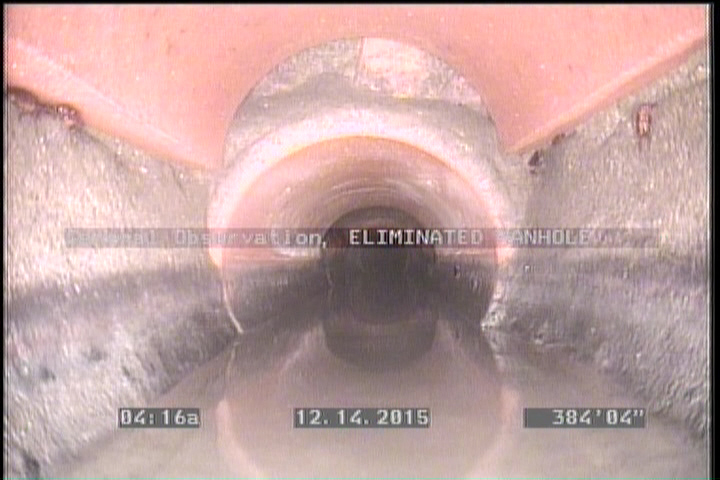 General Observation - ELIMINATED MANHOLE