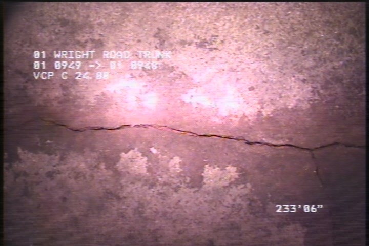 General Observation - LONG SLIGHT FRACTURE