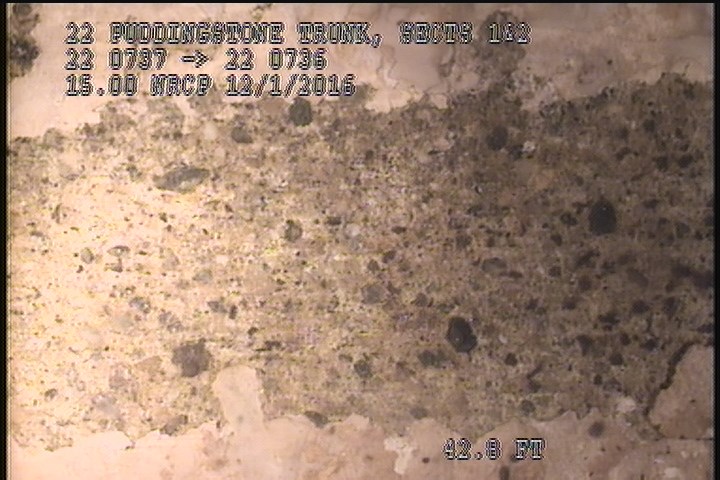 Surface Aggregate Visible, from 09 to 11 o'clock, within 8 inches of joint: NO - SEVERE AGG UNDER MAG COAT