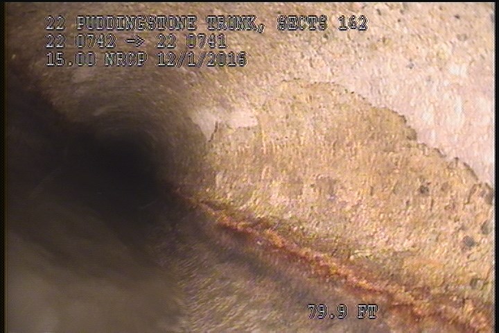 Surface Spalling, from 09 to 03 o'clock, within 8 inches of joint: NO