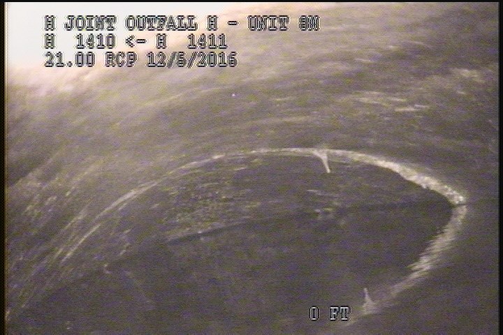 Survey Abandoned - UPLEG DOWNSTREAM SIPHON EAST BARREL