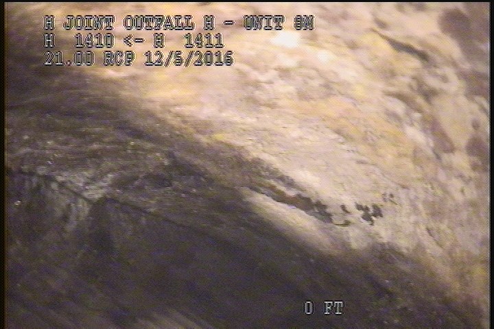 Survey Abandoned - UPLEG DOWNSTREAM SIPHON WEST