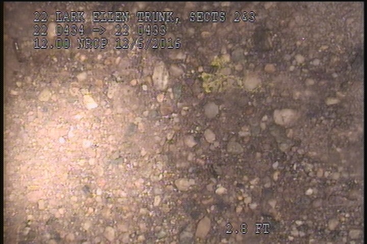 Surface Aggregate Projecting, from 09 to 03 o'clock, within 8 inches of joint: YES, Start - SEVERE AGG