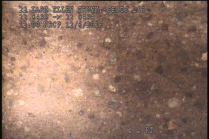 Surface Aggregate Projecting, from 09 to 03 o'clock, within 8 inches of joint: YES, Start - SEVERE AGG