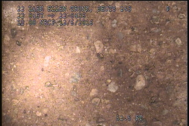 Surface Aggregate Projecting, from 09 to 03 o'clock, within 8 inches of joint: NO - SEVERE AGG