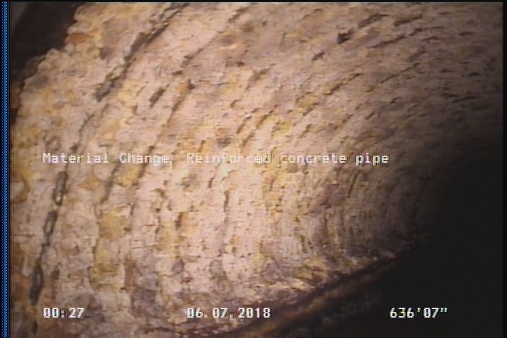 Material Change, Reinforced concrete pipe