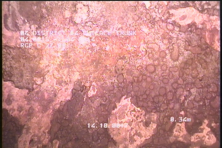 Surface Spalling, from 08 to 04 o'clock, within 8 inches of joint: YES, Start - BLISTERING LAITANCE COAT