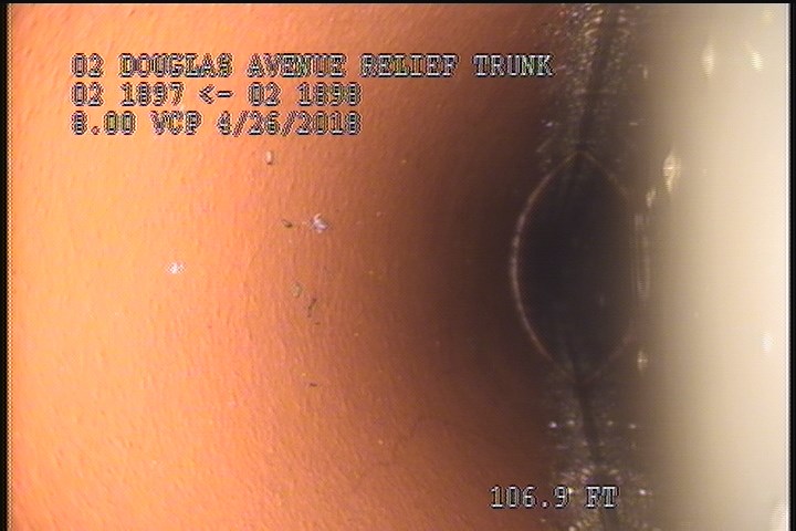 Water Level, Sag in pipe, 15 %of cross sectional area, Start