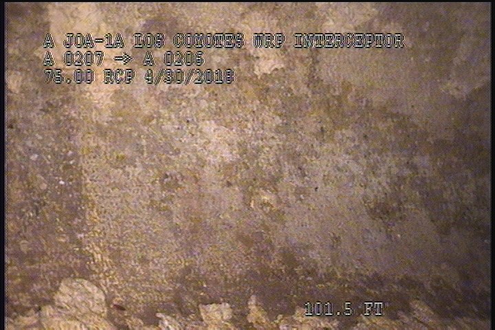 Surface Spalling, from 08 to 04 o'clock, within 8 inches of joint: YES, Start