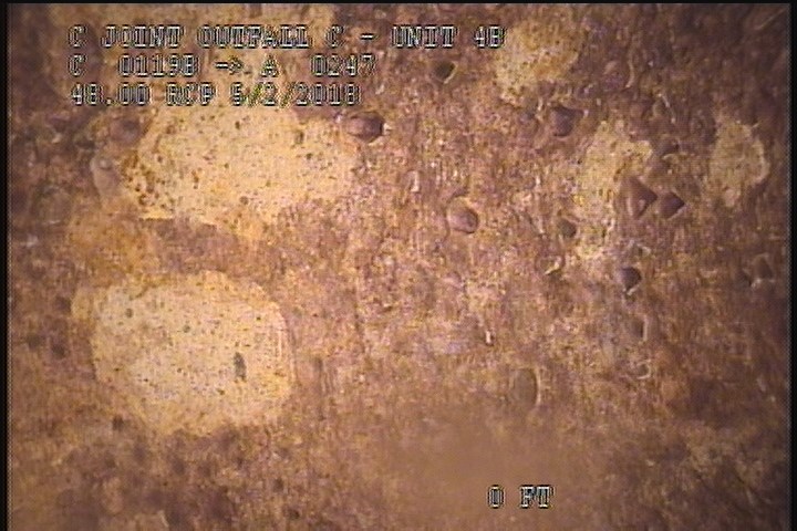 Surface Spalling, from 09 to 03 o'clock, within 8 inches of joint: YES, Start - BLISTERING CONCRETE