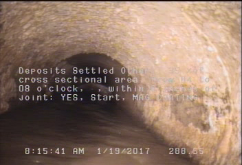 Deposits Settled Other, 35 %of cross sectional area, from 04 to 08 o'clock, , within 8 inches of joint: YES, Start - MAG COATING