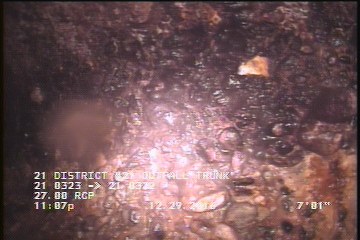 Surface Aggregate Projecting, from 08 to 04 o'clock, within 8 inches of joint: YES, Start