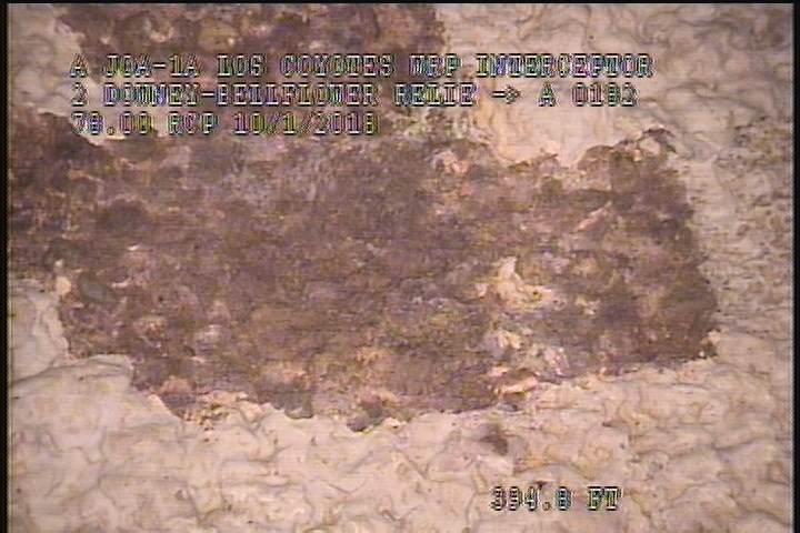 Surface Spalling, from 08 to 04 o'clock, within 8 inches of joint: YES, Start