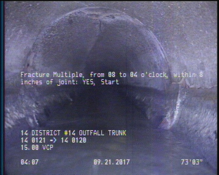 Fracture Multiple, from 08 to 04 o'clock, within 8 inches of joint: YES, Start